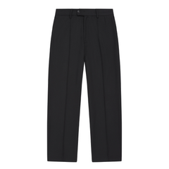 Everyday Pleated Trouser - Black