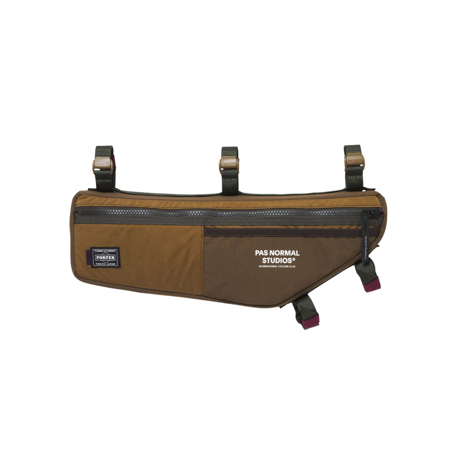 PNS x Porter Frame Bag - Light Brown