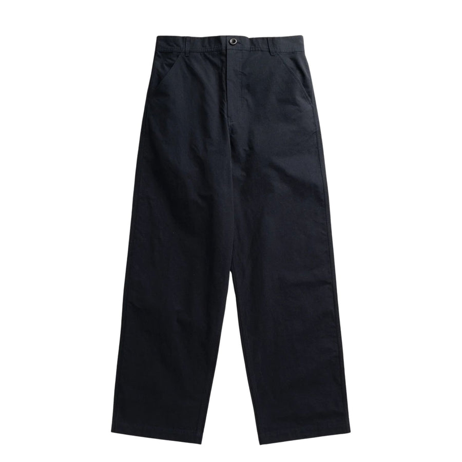 Kvitfjell Relaxed Cotton Buff Cloth Pant - Dark Navy