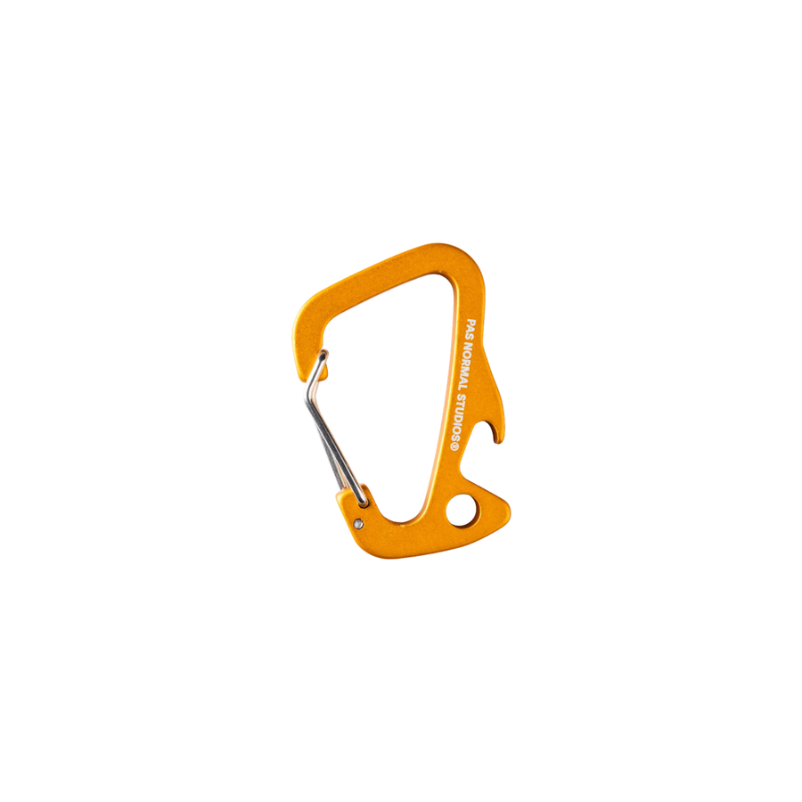 Off-Race Branded Carabiner - Ochre
