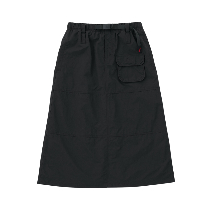 Nylon Utility Skirt - Black