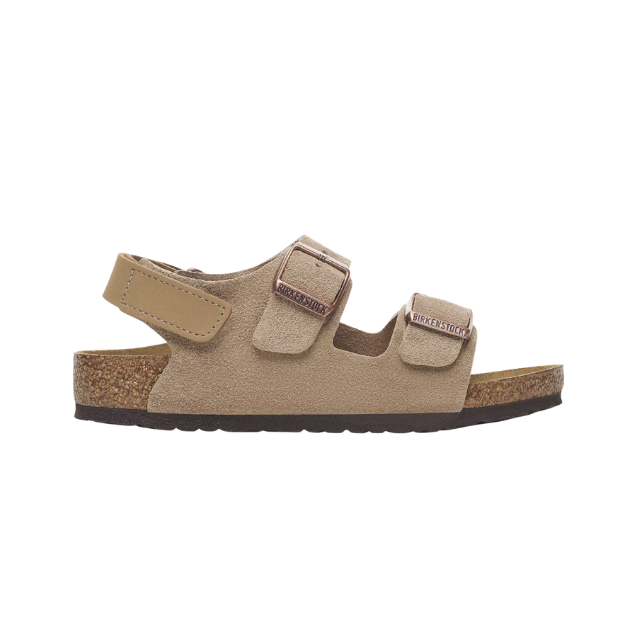 Milano Kids Suede Leather - Taupe