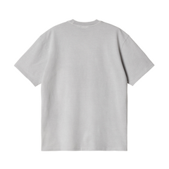 S/S Duster Script T-Shirt - Basalt Garment Dyed