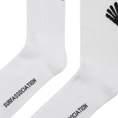 Logo Socks - White