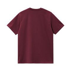 S/S Pocket T-Shirt - Malbec