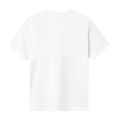 Ace badge T-shirt GOTS - White