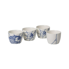 Theory and Practice Soba Cup Set - White/Blue