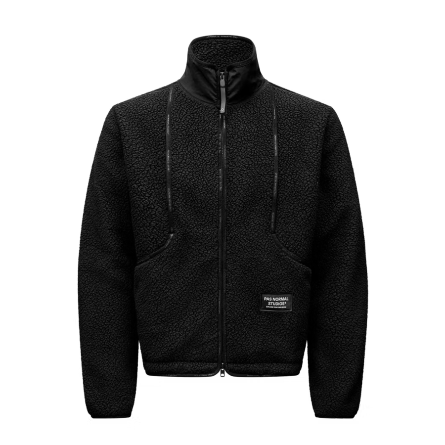 Off-Race Pile Fleece Jacket - Black