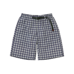 Checkered Shell Short - Navy Check