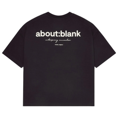 Box T-shirt - Black/Ecru