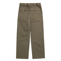 Kvitfjell Relaxed Cotton Twill Pant - Olive Night