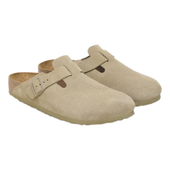 Boston Suede Leather  - Faded Khaki