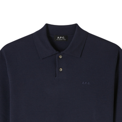 Jacob Logo Polo - Dark Navy