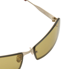 AXL - Brushed Gold Classic Havana / Smoked Olive Lens