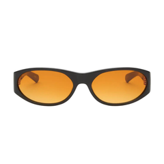 EDDIE KYU - Solid Brown / Sunset Orange Lens