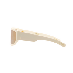 FARAH - Cream White / Transparent Grey Lens