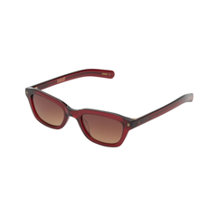 CLINT - Crystal Burgundy/Brown Gradient Lens