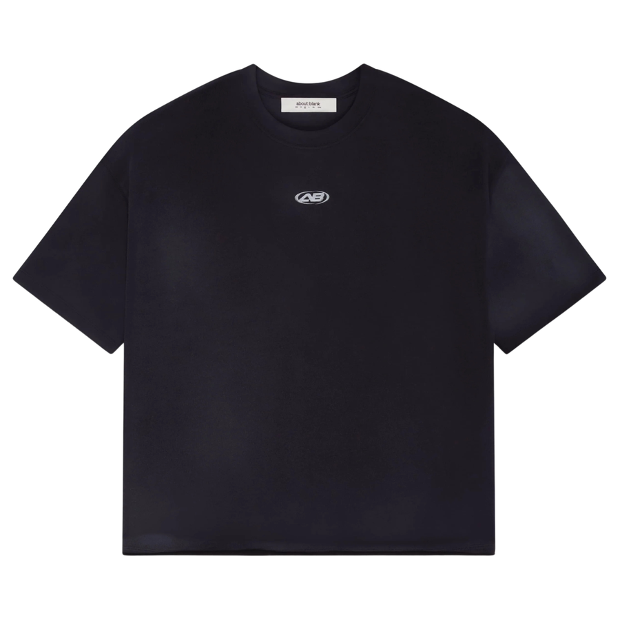 Raw Hem Sports T-Shirt - Washed Black