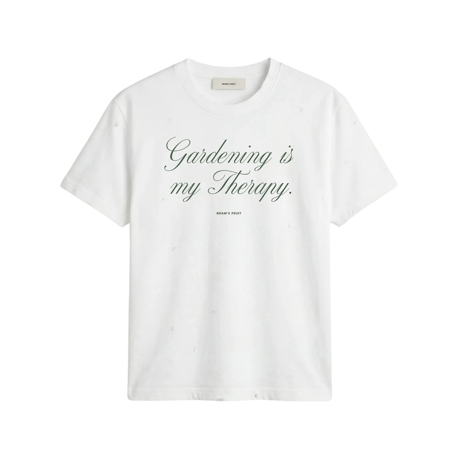 Distressed Quote T-Shirt - White