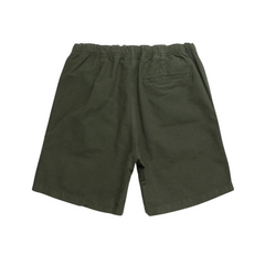 Ezra Relaxed Cotton Linen Short - Spruce Green