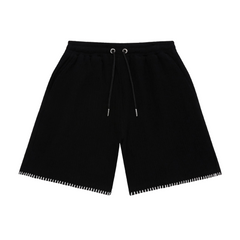 Whipstitch Short - Black/White