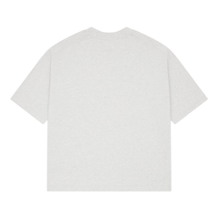 Dual Logo T-Shirt - Grey Marl/Black