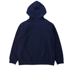 One Point Hooded Sweatshirt - Dark Navy