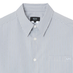 Chemise Malo Logo - Gris Clair