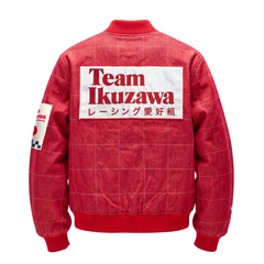 Team Ikuzawa Aikou-Gumi Denim Jacket - Red