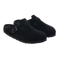 Boston EXQ Suede Leather - Black