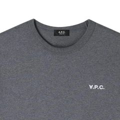 Boxy Petit VPC T-Shirt - Anthracite Chine/White