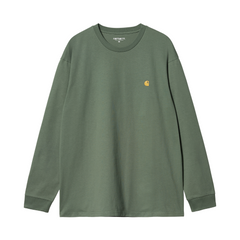 L/S Chase T-Shirt - Duck Green/Gold