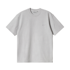 S/S Duster Script T-Shirt - Basalt Garment Dyed