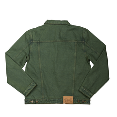 Distressed Jacket - Washed Green