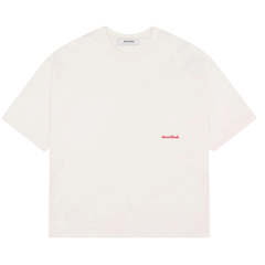 Haus T-Shirt - Oat/Red