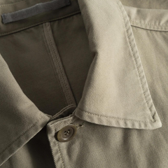 Norse Standard Twill Overshirt - Sediment Green