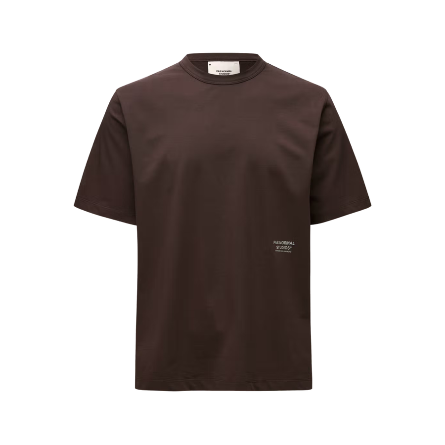 Off-Race Cotton Tech T-Shirt - Dark Purple