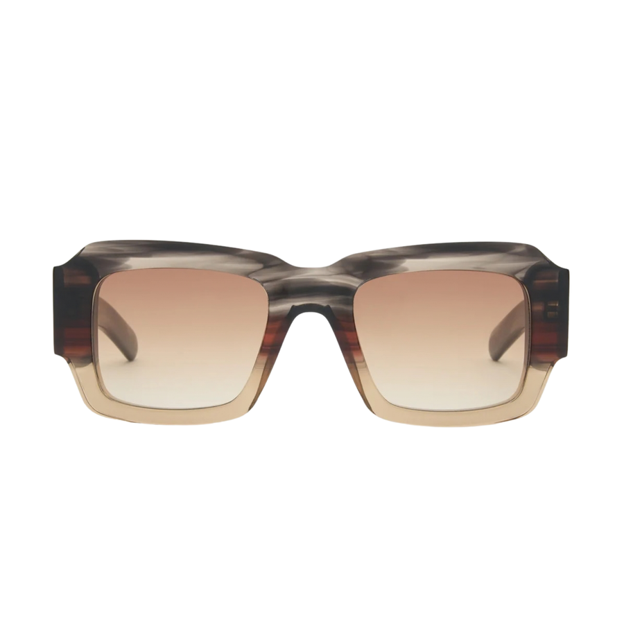 MARFA - Smoke Brown Horn Gradient / Light Brown Gradient Lens