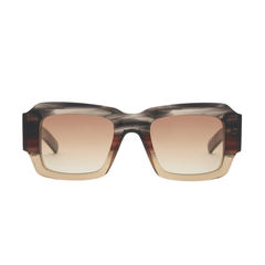 MARFA - Smoke Brown Horn Gradient / Light Brown Gradient Lens