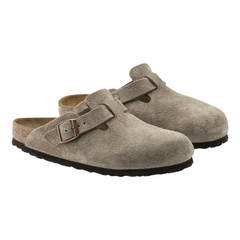 Boston Suede Leather  - Taupe