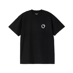 S/S Linked Charms T-Shirt - Black/Silver