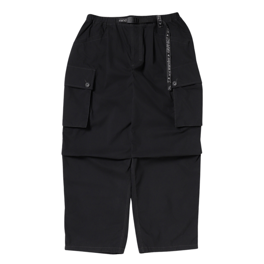 Gramicci x and wander Military Wide Pant - Black