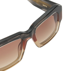 MARFA - Smoke Brown Horn Gradient / Light Brown Gradient Lens