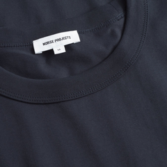 Holger Organic Department Print T-Shirt - Dark Navy