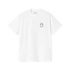 S/S Linked Charms T-Shirt - White/Silver