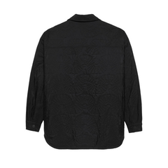 Quilted Overshirt - Black