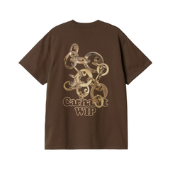 S/S Linked Charms T-Shirt - Liberica/Gold