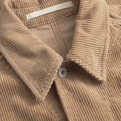 Folke Wide Corduroy Chore Jacket - Utility Khaki