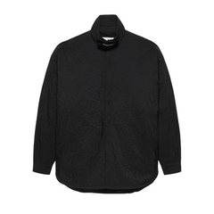 Quilted Overshirt - Black