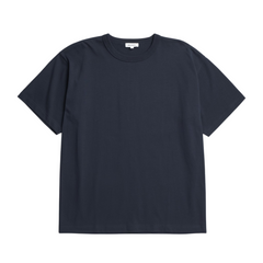 Simon Organic Arch Print T-Shirt - Dark Navy